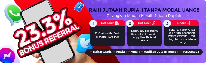 SantaGG Referral : Bonus Bagi Link Referral | Bonus Undang Teman